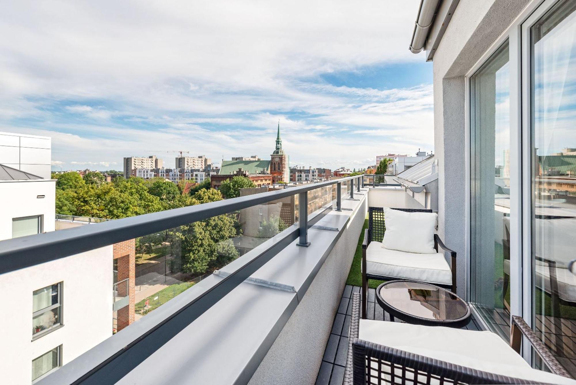 Amber Q4Apartments Gdaňsk Exteriér fotografie