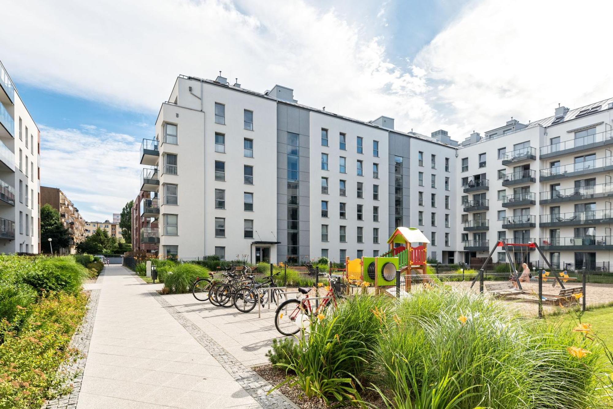 Amber Q4Apartments Gdaňsk Exteriér fotografie