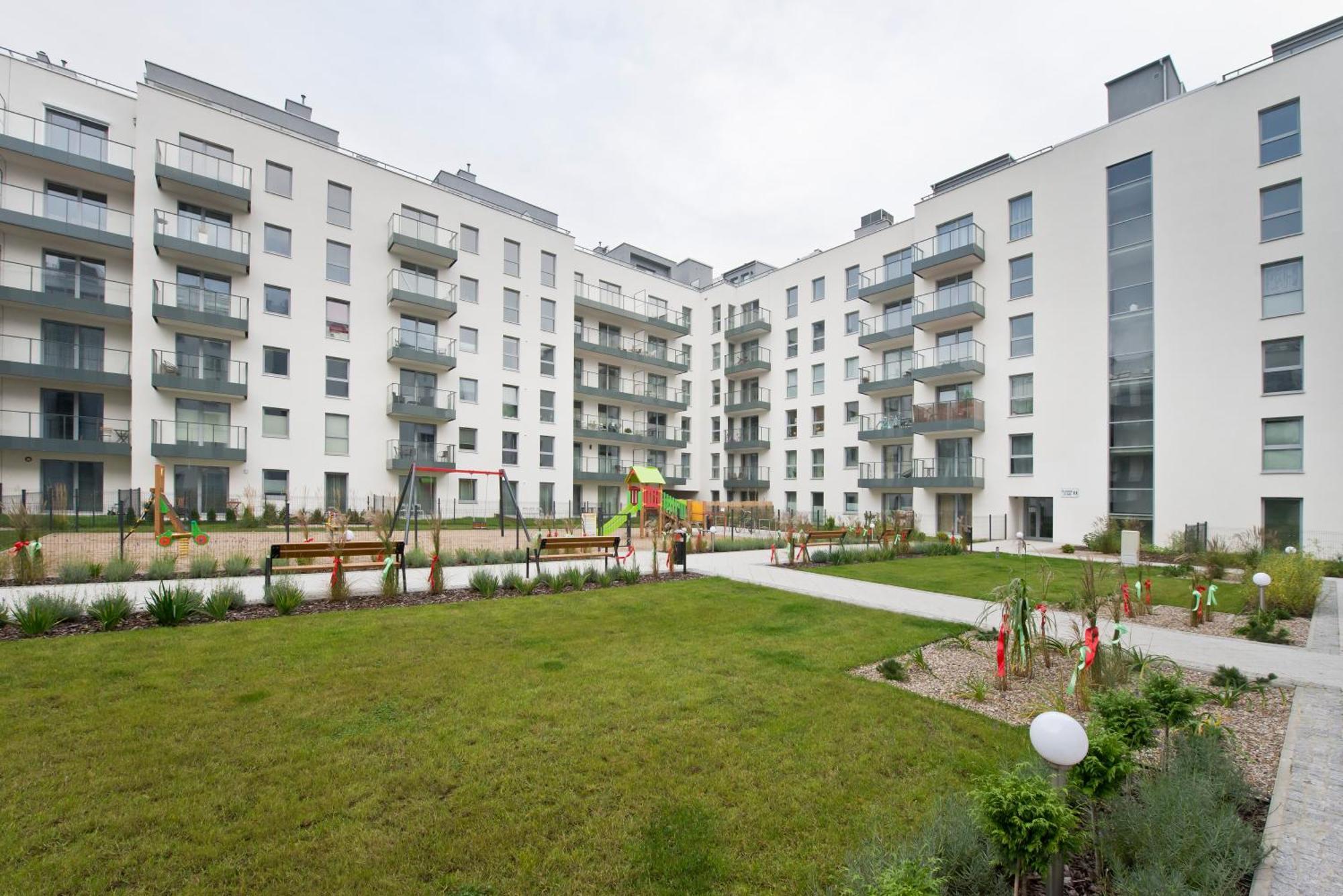 Amber Q4Apartments Gdaňsk Exteriér fotografie